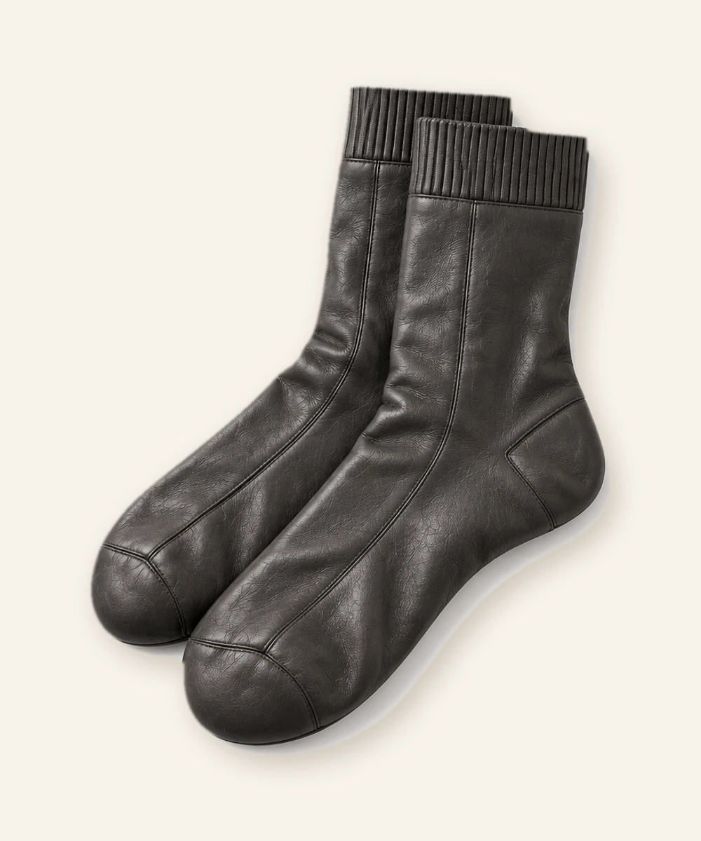 Leather Socks & Specialty sourced from Pakistan by VelvettaStudio